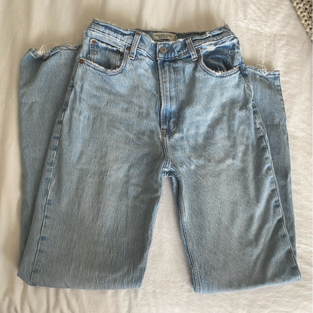 90’s Straight High Rise Jean